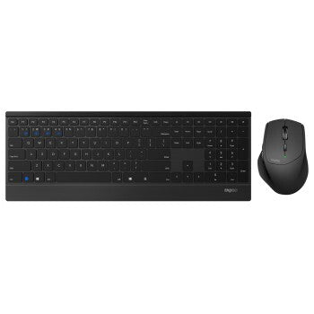 RAPOO 9500M Multi-Fashion Wireless Optical Combo Set Version Black