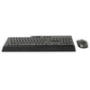 Rapoo 8200t multimodus draadloze desktop combo set zwart qwerty us