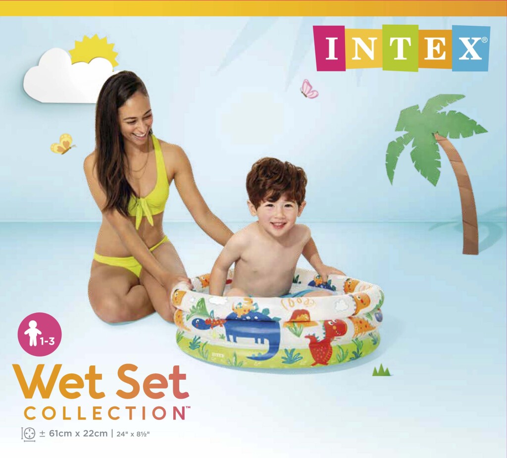Intex Baby Swimming Pool Beach Behin