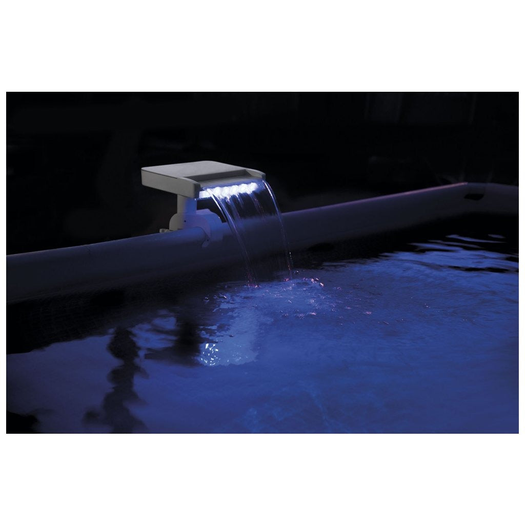 Intex multi-color led waterval cascade voor zwembad