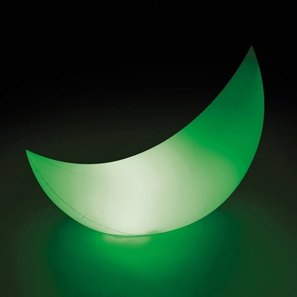 INTEX 68693 Iluminación LED inflable Half Moon 135x43x89 cm