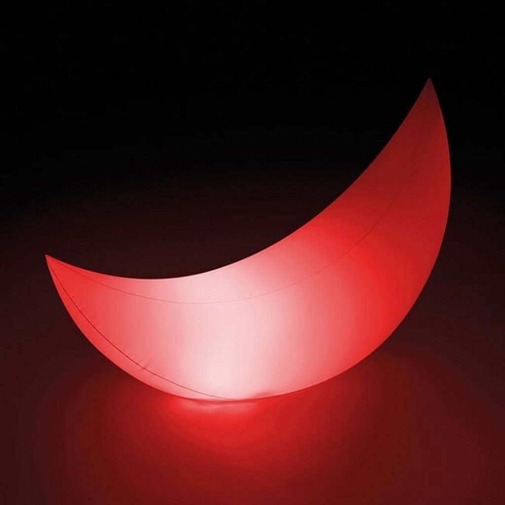 INTEX 68693 Iluminación LED inflable Half Moon 135x43x89 cm