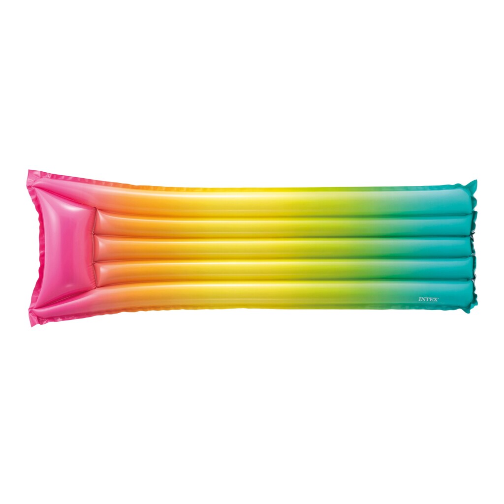 Intex luchtbed rainbow ombre 170x53cm