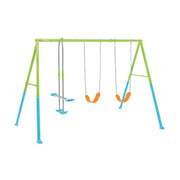 Intex 44121 Schommelset 343x254x211 cm Blauw Groen Oranje - afbeelding 1