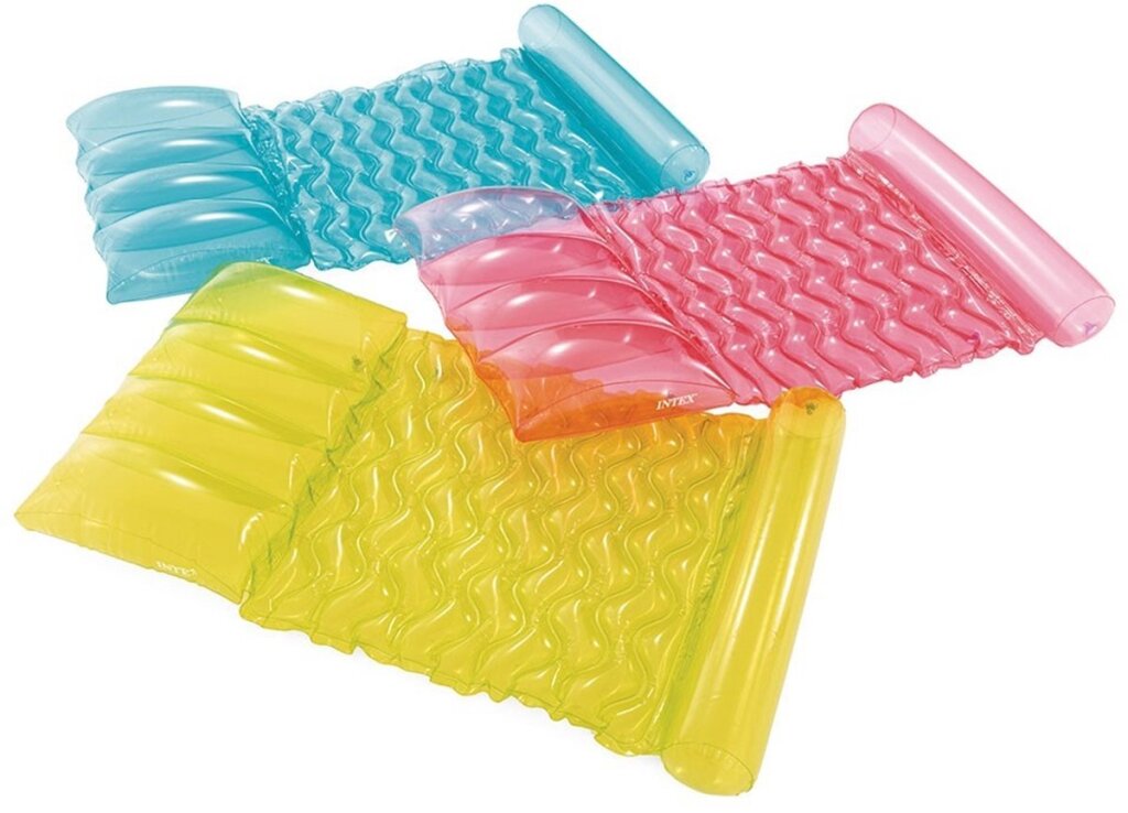 Colchón hinchable Intex 58725eu 89x173cm transparente