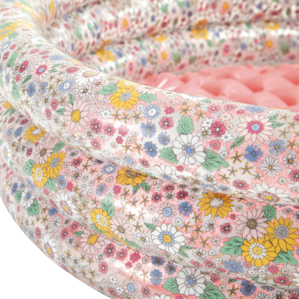 Intex set húmedo colección bañera bebé sweet flower 86x25 cm rosa