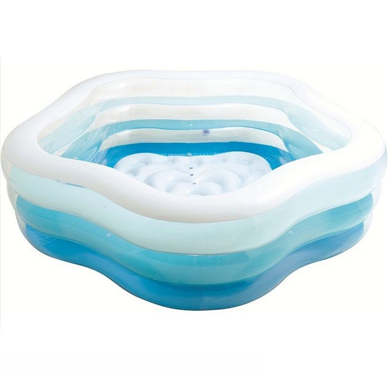 Piscina gonfiabile Intex 56495NP 185x180x53 cm Bianco blu