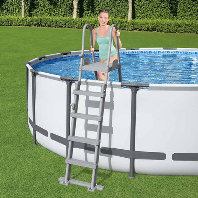 Ladder piscina bestway piscina scorrevole con 4 passaggi 132 cm