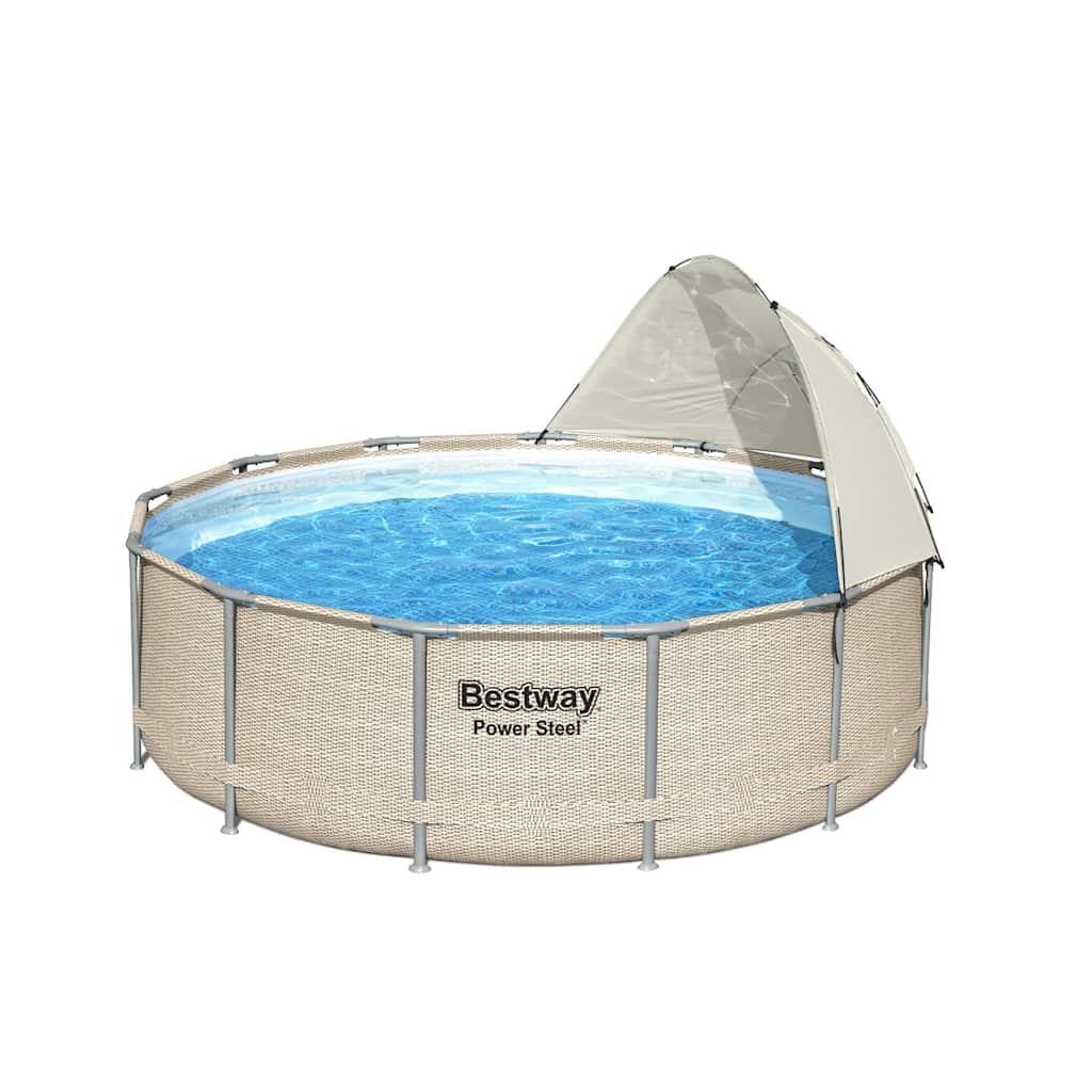 Piscina bestway rivestimento bianco