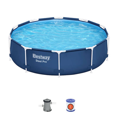 Piscina bestway acciaio 305x76 cm