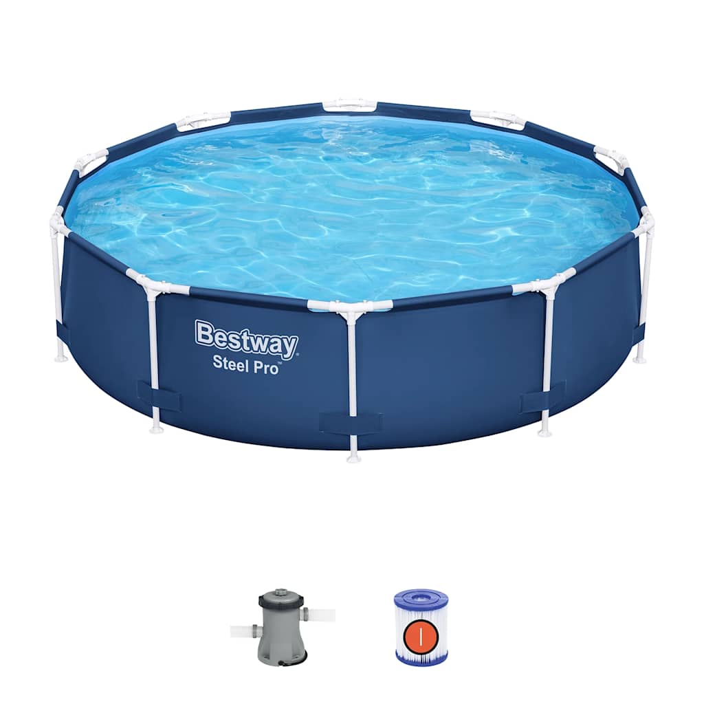 Piscina bestway acciaio 305x76 cm