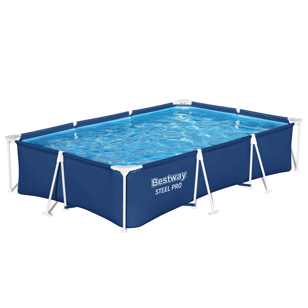 Bestway piscina in acciaio pro rettangolo 300
