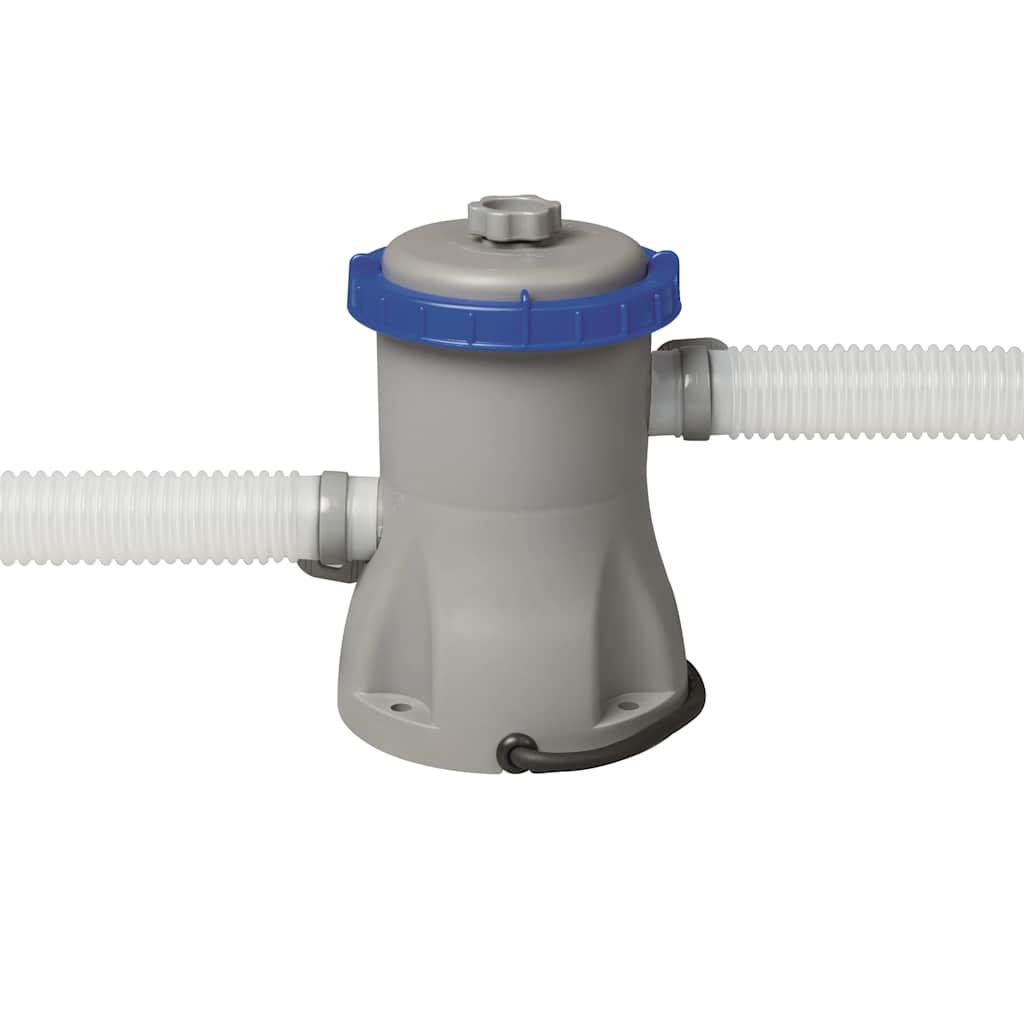 Bestway zwembad fast set rond 305 (blauw lichtblauw, incl. filterpomp (220-240v))