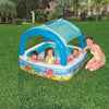 Bestway Speelbad con copertura 140x140x114 cm blu 52192