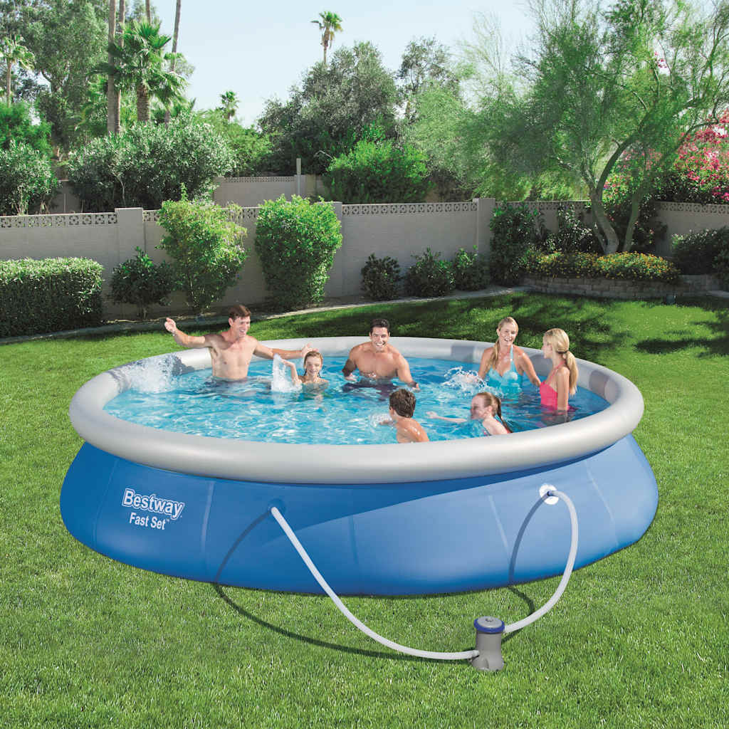 Set di piscina bestway set veloce 457x84 cm 57313