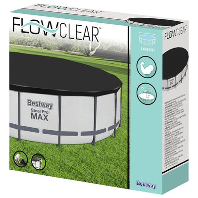 Bestway piscina di copertura piscina flowlear set veloce 555 cm