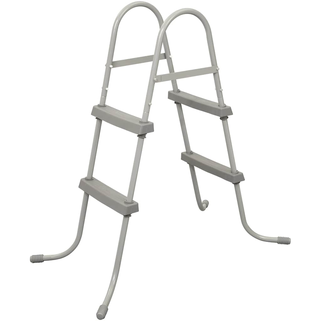 Escalera de piscina de la mejorway 2 pasos fluye echa de flujo 84 cm