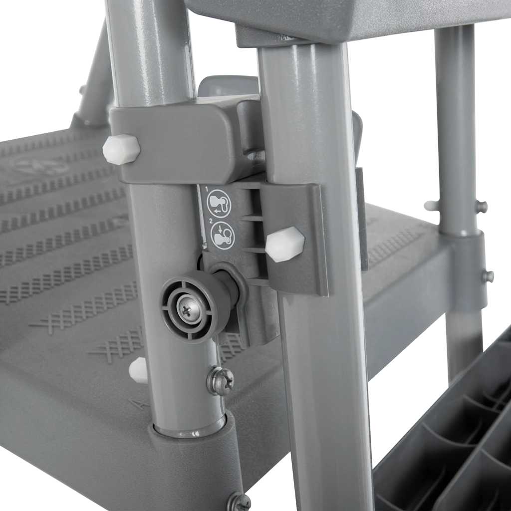 Bestway Natwimming Pool Ladder FlowClear con 4 pasos de 122 cm