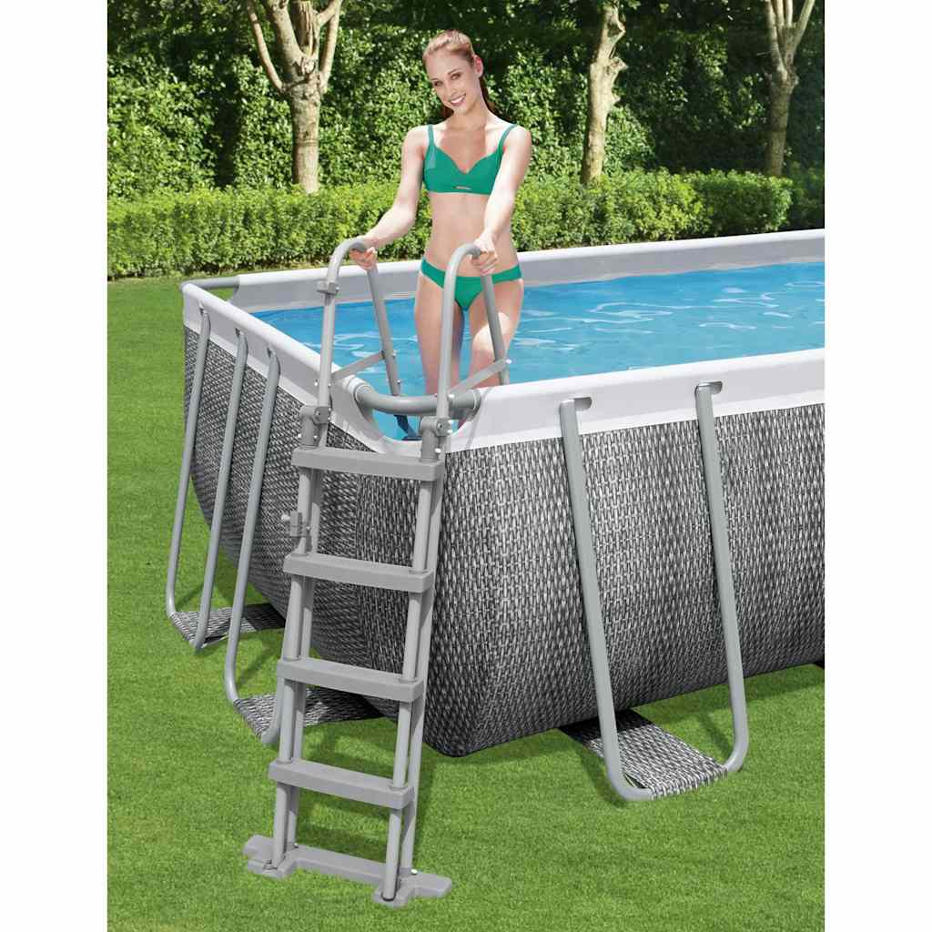Bestway Natwimming Pool Ladder FlowClear con 4 pasos de 122 cm