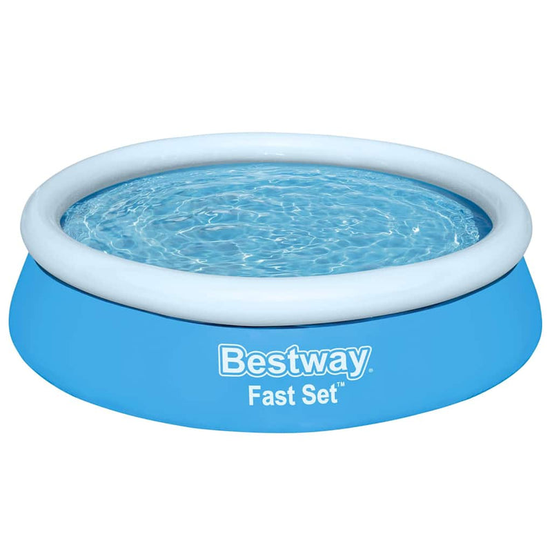 Bestway piscina Fast Set inflable alrededor de 183x51 cm azul