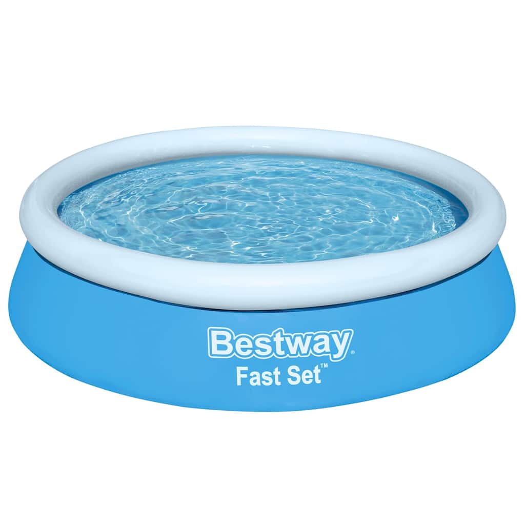 Bestway piscina Fast Set inflable alrededor de 183x51 cm azul