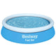 Bestway piscina Fast Set inflable alrededor de 183x51 cm azul