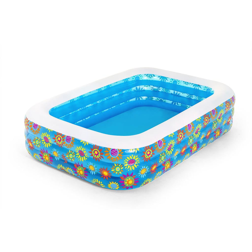 Bestway para la piscina infantil inflable 229x152x56 cm azul