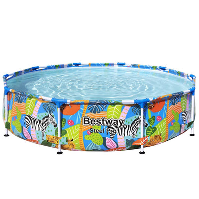 Piscina bestway piscina telaio in acciaio 305x66 cm