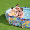 Piscina bestway piscina telaio in acciaio 305x66 cm