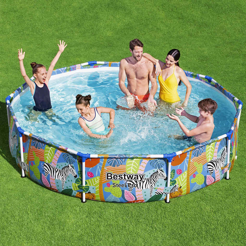 Piscina bestway piscina telaio in acciaio 305x66 cm