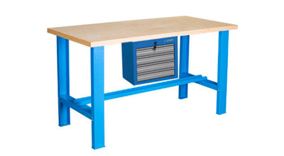 Banco de trabajo Unior 1x4 cajones