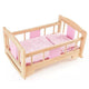 Pintoy Pintoy Muñecas de madera Rocking Bed 53 cm