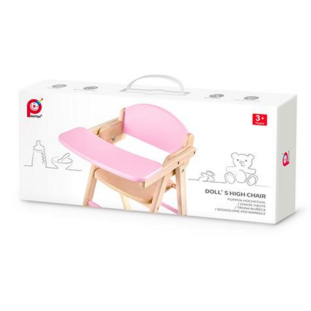 Pintoy Pintoy Wooden High Bollo Sedia 60 cm