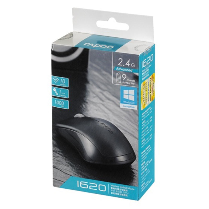 Rapoo Rapoo Mouse Opt. 2,4 GHz nero 1620