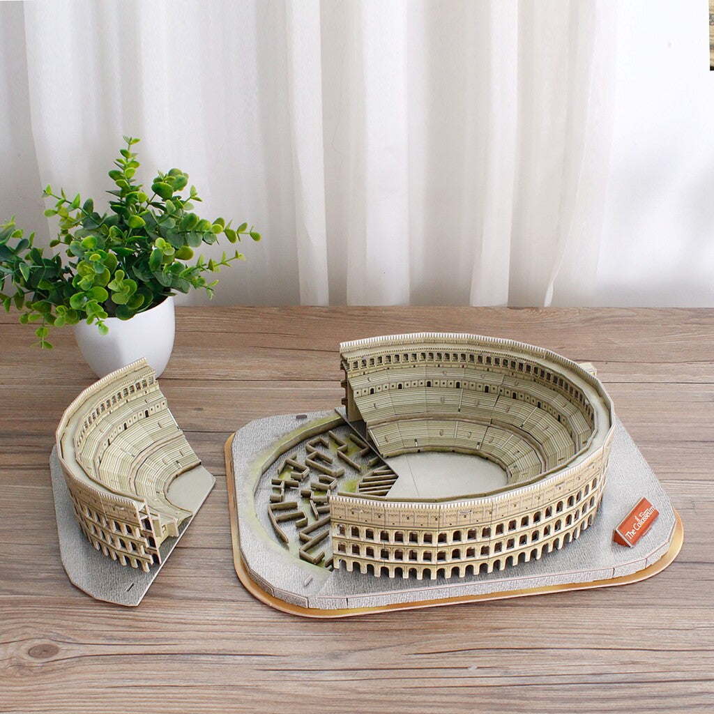 Cubic fun national geographic 3d puzzel the colosseum rome 131 stukjes