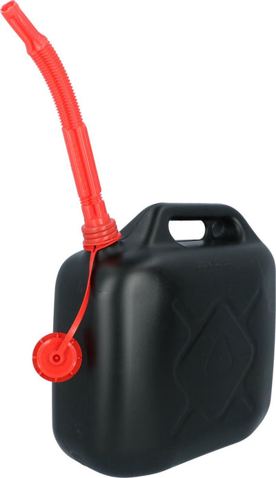 Carpoint petrol can plastic (10 litres) black un-crazy