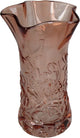 Hd collection vaas glas oranje 13,5x13,5x23cm