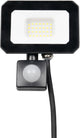 Rl live your light reality funchal - wall lamp - black matt - incl. 1x SMD 20 W - motion sensor - wall mounting - not suitable for external dimmer - tiltable - 4000k - outdoor lighting - ip44
