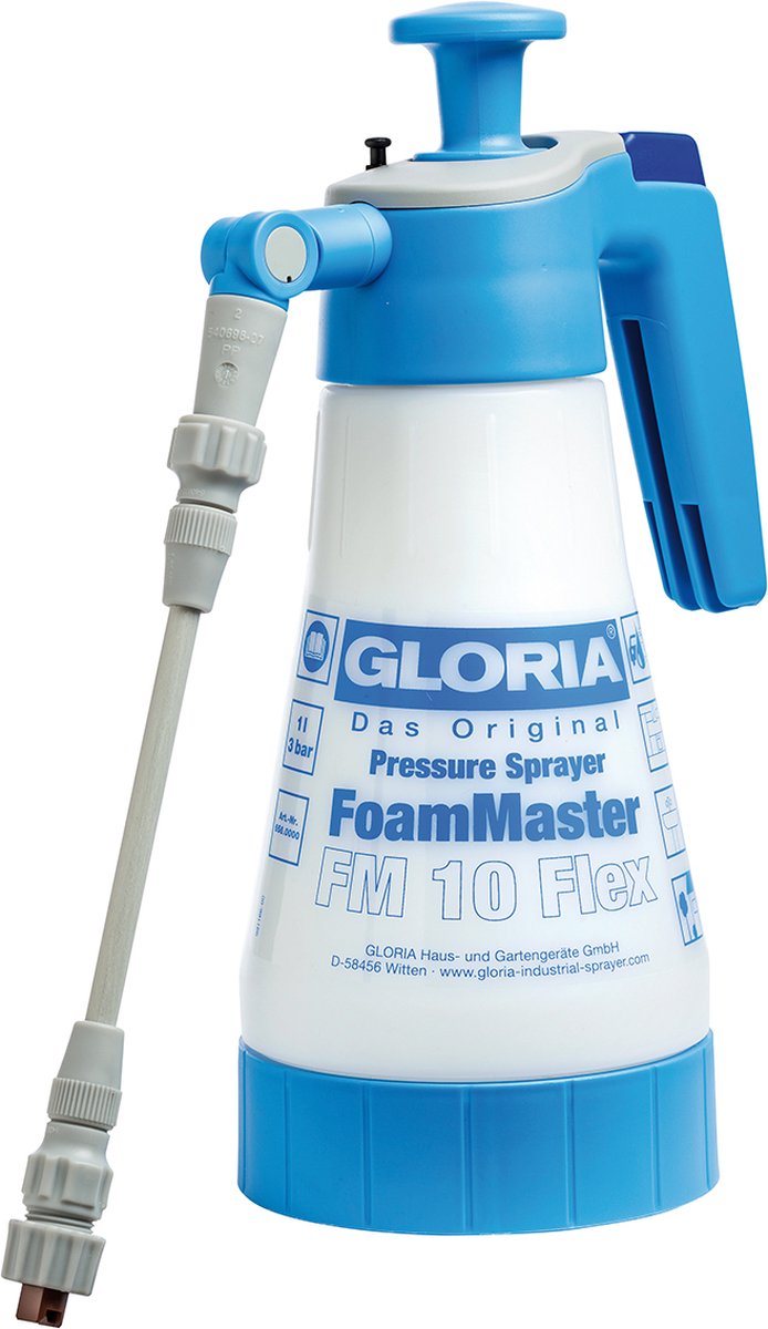 Gloria House and Garten 000656.0000 Foammaster FM 10 Flex Spruzzatore a pressione 1 L