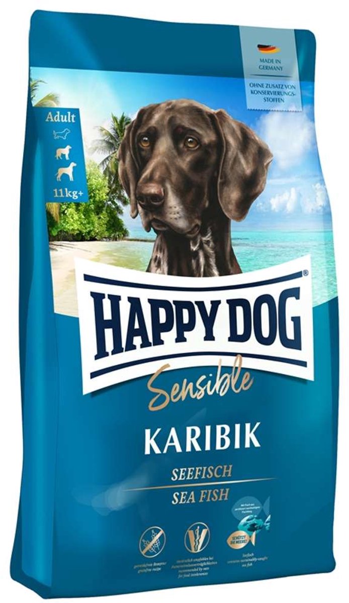 Happy dog senza cereali Sensible Karibik 11 kg - cane