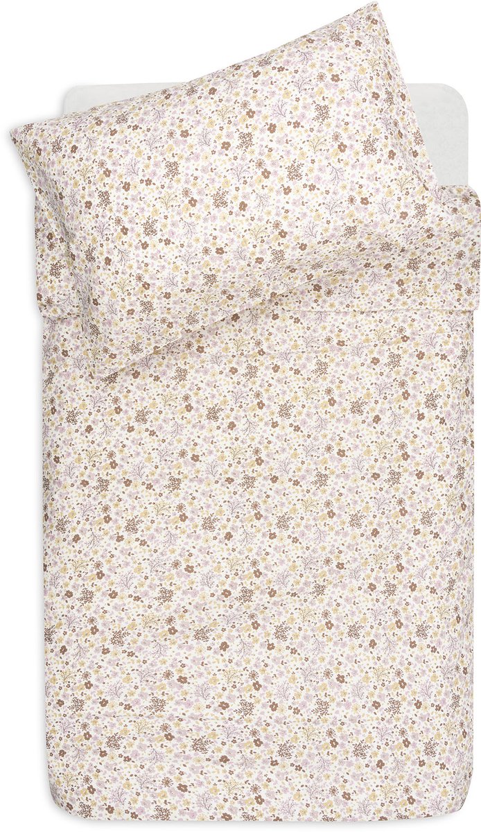 Jollein dekbedovertrek met sloop - 100x140cm - flower fairies
