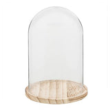Clayre eef stolp 6gl2169 transparent 17x25 cm - afbeelding 1