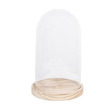 Clayre eef stolp 6gl2170 transparent 18x28 cm - afbeelding 1