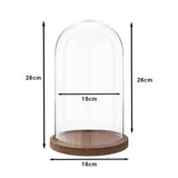 Clayre eef stolp 6gl1946 transparent 16x28 cm - afbeelding 2
