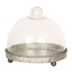 Clayre Eef Clayre Eef Stolp 6GL2492 Gray Transparent 16x15 cm