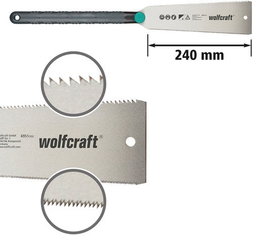 Sega giapponese Wolfcraft | 240 mm | 1 pezzo - 6951000