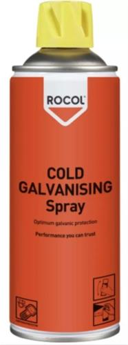 Rocol spray galvanizado en frio 400ml | 12 piezas