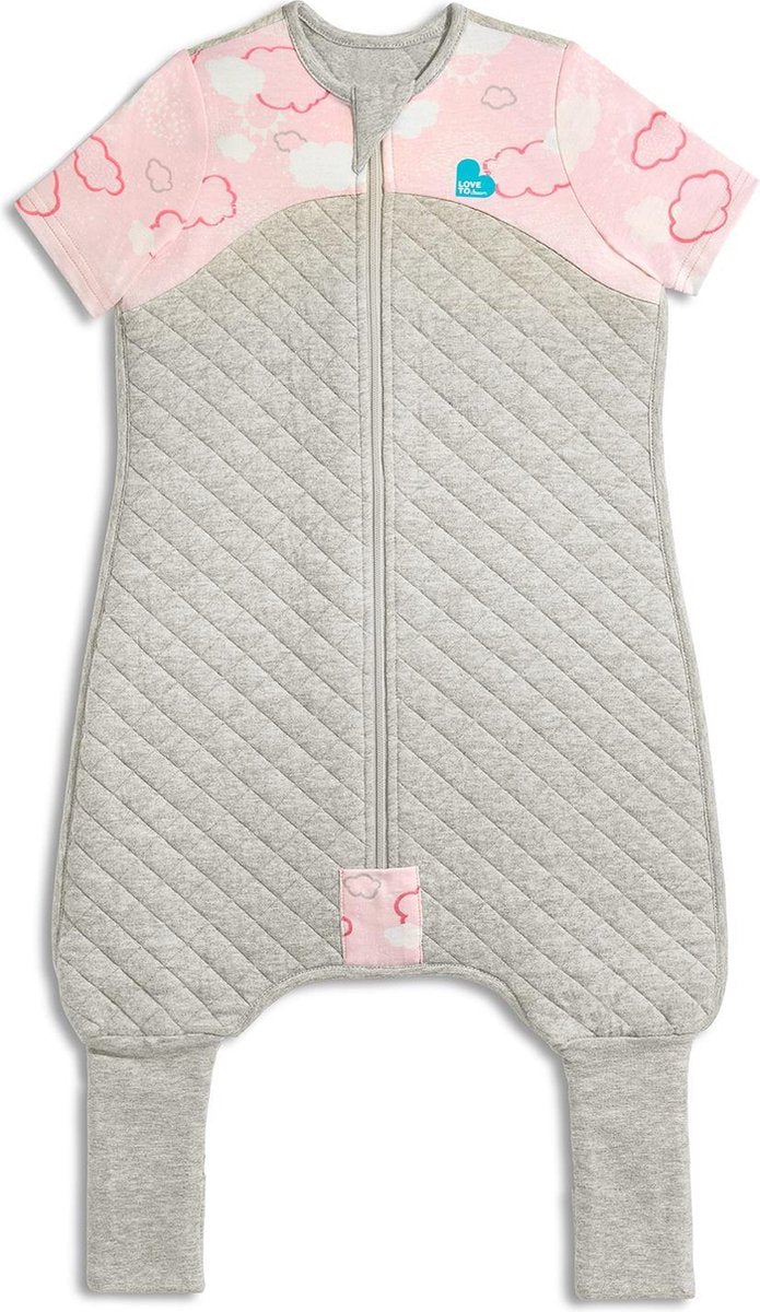 Love to dream™ pigiama™ - pigiama e piumino in 1 - bimbi -24-36 mesi - tutte le stagioni - grigio rosa