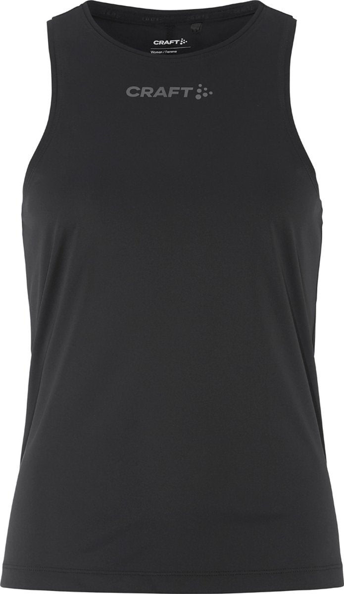 Craft core essence singlet 2 w dames sportshirt - zwart