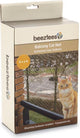 Rete per gatti Beeztees - rete per gatti per balcone - facile da fissare - trasparente - 8x3 m